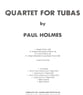 QUARTET FOR TUBAS TUBA QUARTET cover